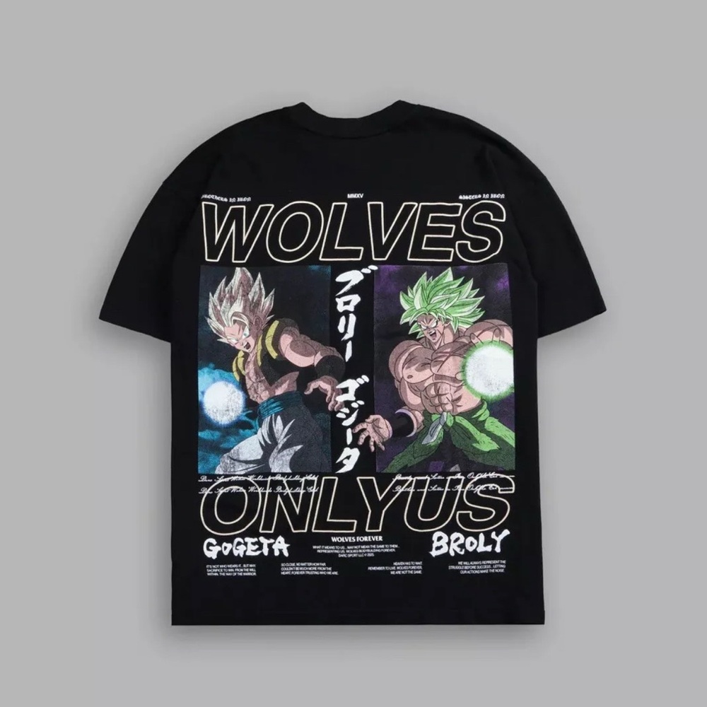 Darc Sport Legendary Battle Broly Gogeta Shirt- Medium